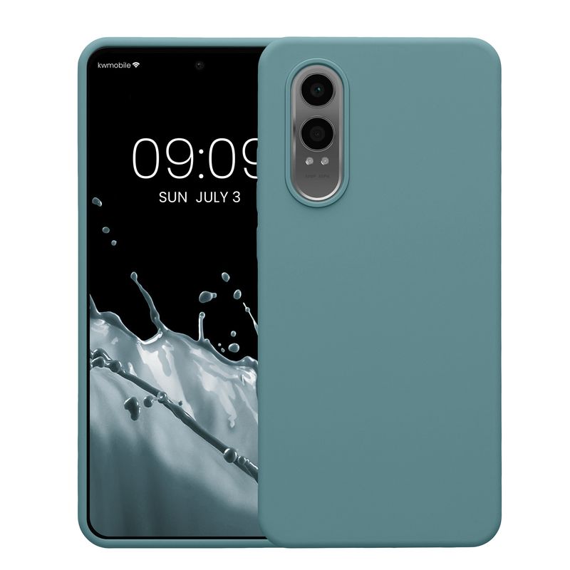 Laptop, Telefoane si Tablete - Telefoane mobile si accesorii - Accesorii Telefoane - Huse telefoane - Husa Kwmobile pentru OnePlus Nord CE 4 Lite 5G, incarcare wireless, silicon, noapte - Infinity.ro