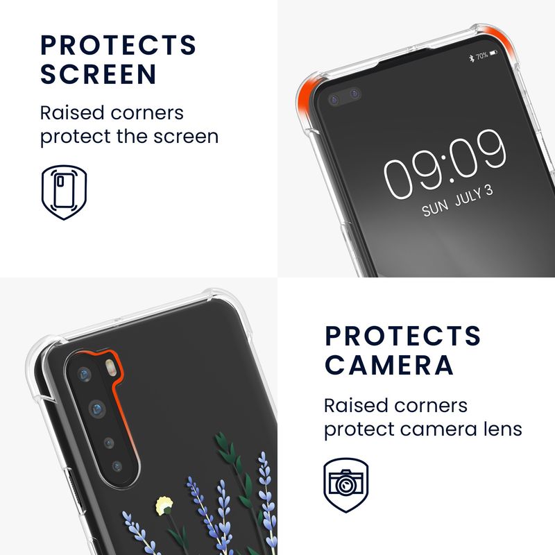 Laptop, Telefoane si Tablete - Telefoane mobile si accesorii - Accesorii Telefoane - Huse telefoane - Husa Kwmobile pentru OnePlus Nord, protectie la socuri, TPU, multicolor - Infinity.ro