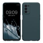 Laptop, Telefoane si Tablete - Telefoane mobile si accesorii - Accesorii Telefoane - Huse telefoane - Husa Kwmobile pentru OPPO A74 (5G)/A54 (5G), anti-alunecare, silicon, gri - Infinity.ro