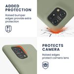 Laptop, Telefoane si Tablete - Telefoane mobile si accesorii - Accesorii Telefoane - Huse telefoane - Husa Kwmobile pentru OPPO Find X5 (5G), incarcare wireless, silicon, verde - Infinity.ro
