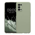 Laptop, Telefoane si Tablete - Telefoane mobile si accesorii - Accesorii Telefoane - Huse telefoane - Husa Kwmobile pentru OPPO A74 (5G)/A54 (5G), anti-alunecare, silicon, verde, gri - Infinity.ro