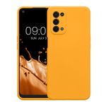 Laptop, Telefoane si Tablete - Telefoane mobile si accesorii - Accesorii Telefoane - Huse telefoane - Husa Kwmobile pentru OPPO A74 (5G)/A54 (5G), anti-alunecare, silicon, portocaliu - Infinity.ro