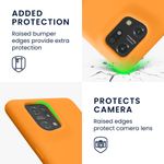 Laptop, Telefoane si Tablete - Telefoane mobile si accesorii - Accesorii Telefoane - Huse telefoane - Husa Kwmobile pentru OPPO Find X5 (5G), incarcare wireless, silicon, portocaliu - Infinity.ro