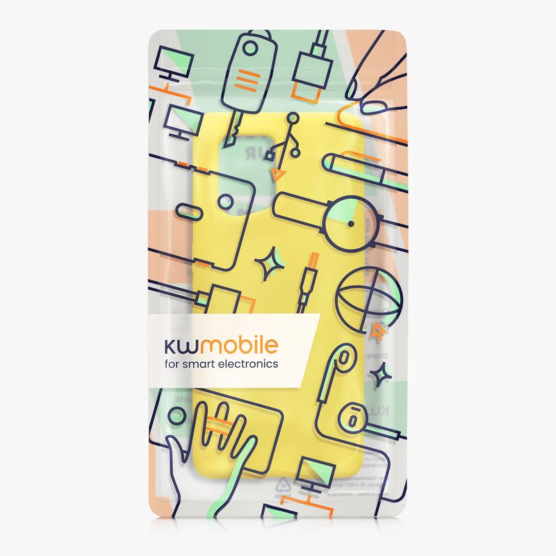 Laptop, Telefoane si Tablete - Telefoane mobile si accesorii - Accesorii Telefoane - Huse telefoane - Husa Kwmobile pentru OPPO Find X5 (5G), incarcare wireless, silicon, galben - Infinity.ro