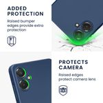 Laptop, Telefoane si Tablete - Telefoane mobile si accesorii - Accesorii Telefoane - Huse telefoane - Husa Kwmobile pentru Samsung Galaxy A06, anti-alunecare, protectie la zgarieturi, silicon, albastru - Infinity.ro