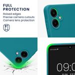 Laptop, Telefoane si Tablete - Telefoane mobile si accesorii - Accesorii Telefoane - Huse telefoane - Husa Kwmobile pentru Samsung Galaxy A06, anti-alunecare, silicon, turcoaz mat - Infinity.ro