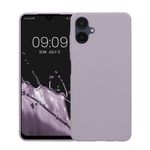 Laptop, Telefoane si Tablete - Telefoane mobile si accesorii - Accesorii Telefoane - Huse telefoane - Husa Kwmobile pentru Samsung Galaxy A06, incarcare wireless, silicon, mov - Infinity.ro