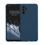 Laptop, Telefoane si Tablete - Telefoane mobile si accesorii - Accesorii Telefoane - Huse telefoane - Husa Kwmobile pentru Samsung Galaxy A13 4G, incarcare wireless, silicon, bleumarin - Infinity.ro