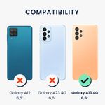 Laptop, Telefoane si Tablete - Telefoane mobile si accesorii - Accesorii Telefoane - Huse telefoane - Husa Kwmobile pentru Samsung Galaxy A13 4G, incarcare wireless, silicon, bleumarin - Infinity.ro