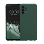 Laptop, Telefoane si Tablete - Telefoane mobile si accesorii - Accesorii Telefoane - Huse telefoane - Husa Kwmobile pentru Samsung Galaxy A13 4G, incarcare wireless, silicon, verde - Infinity.ro