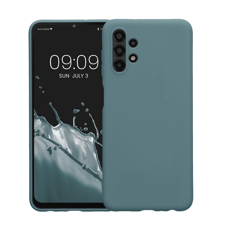 Laptop, Telefoane si Tablete - Telefoane mobile si accesorii - Accesorii Telefoane - Huse telefoane - Husa Kwmobile pentru Samsung Galaxy A13 4G, incarcare wireless, silicon, bej - Infinity.ro