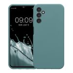 Laptop, Telefoane si Tablete - Telefoane mobile si accesorii - Accesorii Telefoane - Huse telefoane - Husa Kwmobile pentru Samsung Galaxy A14 5G, anti-alunecare, protectie la socuri, silicon, albastru - Infinity.ro