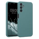Laptop, Telefoane si Tablete - Telefoane mobile si accesorii - Accesorii Telefoane - Huse telefoane - Husa Kwmobile pentru Samsung Galaxy A14 5G, anti-alunecare, protectie la socuri, silicon, albastru - Infinity.ro