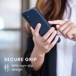 Laptop, Telefoane si Tablete - Telefoane mobile si accesorii - Accesorii Telefoane - Huse telefoane - Husa Kwmobile pentru Samsung Galaxy A14 5G, anti-alunecare, protectie la zgarieturi, silicon, albastru - Infinity.ro