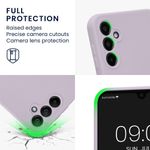Laptop, Telefoane si Tablete - Telefoane mobile si accesorii - Accesorii Telefoane - Huse telefoane - Husa Kwmobile pentru Samsung Galaxy A14 5G, anti-alunecare, protectie la zgarieturi, silicon, mov - Infinity.ro
