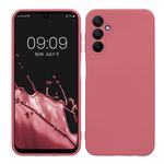 Laptop, Telefoane si Tablete - Telefoane mobile si accesorii - Accesorii Telefoane - Huse telefoane - Husa Kwmobile pentru Samsung Galaxy A14 5G, anti-alunecare, protectie la zgarieturi, silicon, roz - Infinity.ro