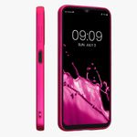 Laptop, Telefoane si Tablete - Telefoane mobile si accesorii - Accesorii Telefoane - Huse telefoane - Husa Kwmobile pentru Samsung Galaxy A14 5G, anti-alunecare, silicon, roz - Infinity.ro