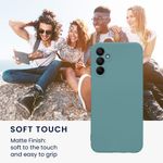 Laptop, Telefoane si Tablete - Telefoane mobile si accesorii - Accesorii Telefoane - Huse telefoane - Husa Kwmobile pentru Samsung Galaxy A14 5G, anti-alunecare, silicon, noapte arctica - Infinity.ro