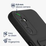Laptop, Telefoane si Tablete - Telefoane mobile si accesorii - Accesorii Telefoane - Huse telefoane - Husa Kwmobile pentru Samsung Galaxy A14 5G, incarcare wireless, silicon, negru - Infinity.ro