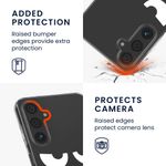 Laptop, Telefoane si Tablete - Telefoane mobile si accesorii - Accesorii Telefoane - Huse telefoane - Husa Kwmobile pentru Samsung Galaxy A15 5G, protectie la socuri, protectie la zgarieturi, silicon, negru, transparent - Infinity.ro