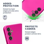 Laptop, Telefoane si Tablete - Telefoane mobile si accesorii - Accesorii Telefoane - Huse telefoane - Husa Kwmobile pentru Samsung Galaxy A14 5G, protectie la zgarieturi, silicon, roz - Infinity.ro