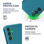Laptop, Telefoane si Tablete - Telefoane mobile si accesorii - Accesorii Telefoane - Huse telefoane - Husa Kwmobile pentru Samsung Galaxy A14 5G, protectie la zgarieturi, silicon, albastru - Infinity.ro