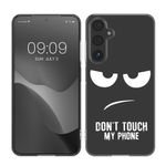 Laptop, Telefoane si Tablete - Telefoane mobile si accesorii - Accesorii Telefoane - Huse telefoane - Husa Kwmobile pentru Samsung Galaxy A15 5G, protectie la socuri, protectie la zgarieturi, silicon, negru, transparent - Infinity.ro