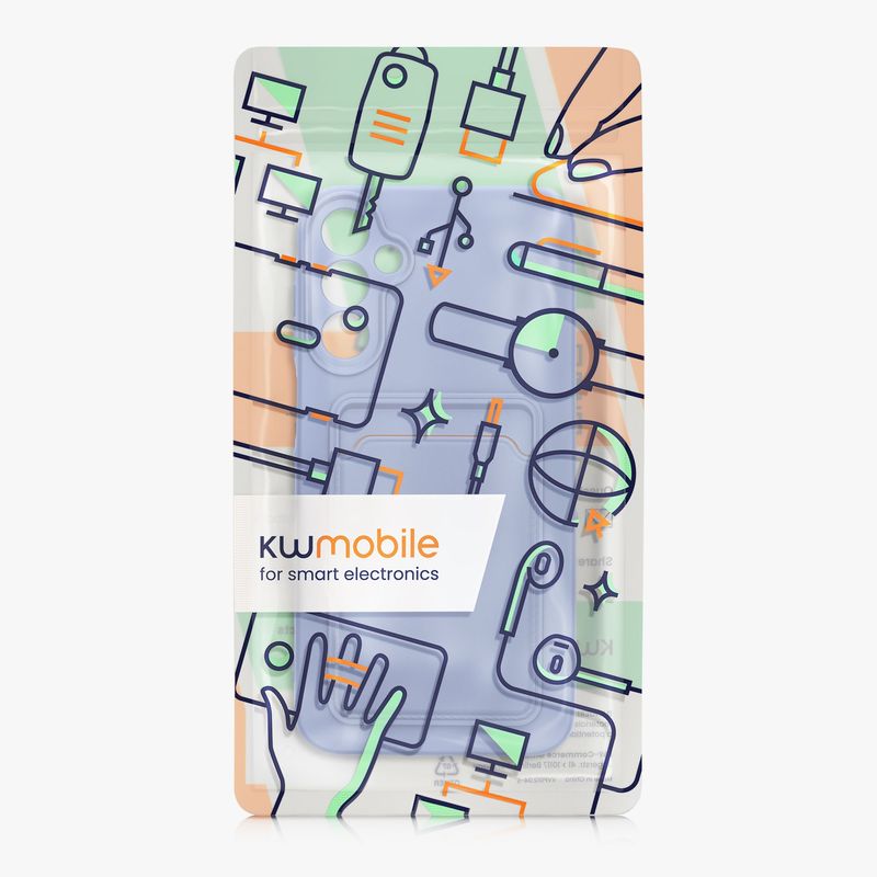 Laptop, Telefoane si Tablete - Telefoane mobile si accesorii - Accesorii Telefoane - Huse telefoane - Husa Kwmobile pentru Samsung Galaxy A15 5G, incarcare wireless, silicon, mov - Infinity.ro