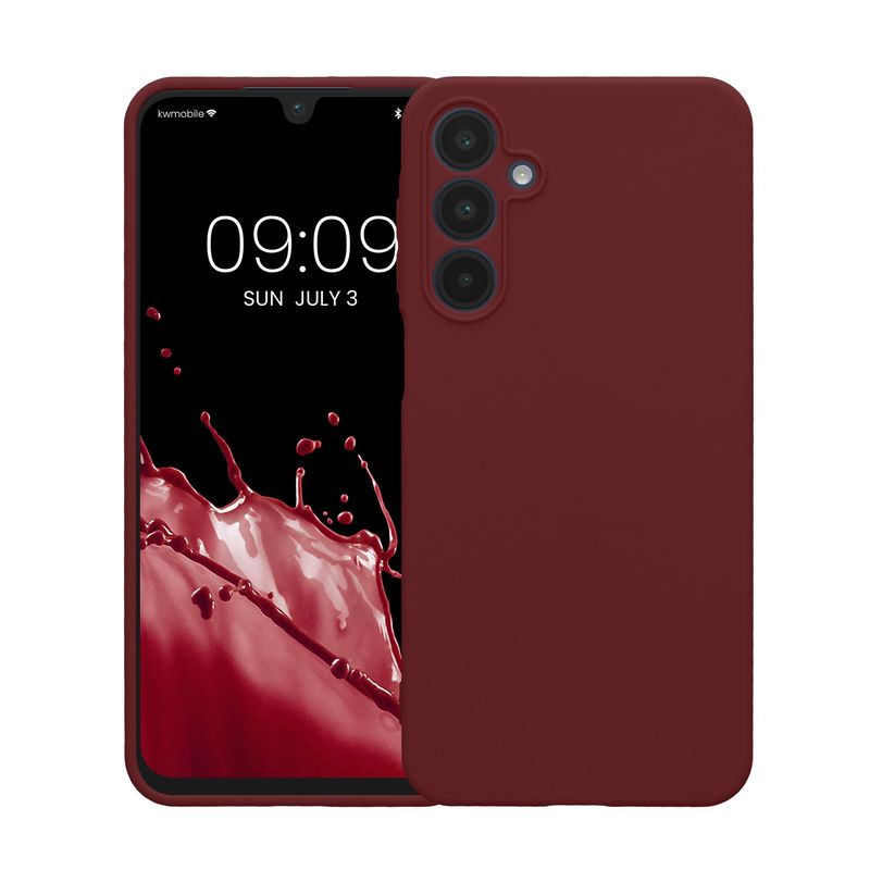 Laptop, Telefoane si Tablete - Telefoane mobile si accesorii - Accesorii Telefoane - Huse telefoane - Husa Kwmobile pentru Samsung Galaxy A16 5G, anti-alunecare, protectie la zgarieturi, silicon, mov - Infinity.ro