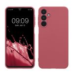 Laptop, Telefoane si Tablete - Telefoane mobile si accesorii - Accesorii Telefoane - Huse telefoane - Husa Kwmobile pentru Samsung Galaxy A16 5G, anti-alunecare, protectie la zgarieturi, silicon, roz - Infinity.ro