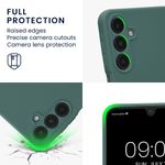 Laptop, Telefoane si Tablete - Telefoane mobile si accesorii - Accesorii Telefoane - Huse telefoane - Husa Kwmobile pentru Samsung Galaxy A16 5G, anti-alunecare, silicon, albastru verzui - Infinity.ro