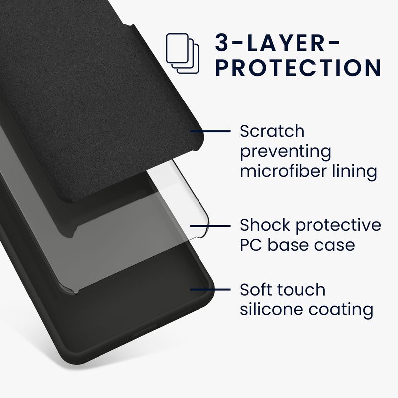 Laptop, Telefoane si Tablete - Telefoane mobile si accesorii - Accesorii Telefoane - Huse telefoane - Husa Kwmobile pentru Samsung Galaxy A16 5G, incarcare wireless, anti-alunecare, silicon, gri - Infinity.ro