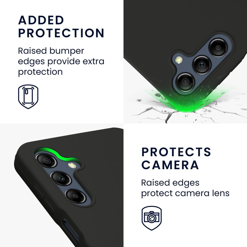 Laptop, Telefoane si Tablete - Telefoane mobile si accesorii - Accesorii Telefoane - Huse telefoane - Husa Kwmobile pentru Samsung Galaxy A16 5G, incarcare wireless, anti-alunecare, silicon, gri - Infinity.ro
