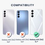 Laptop, Telefoane si Tablete - Telefoane mobile si accesorii - Accesorii Telefoane - Huse telefoane - Husa Kwmobile pentru Samsung Galaxy A16 5G, incarcare wireless, silicon, albastru - Infinity.ro
