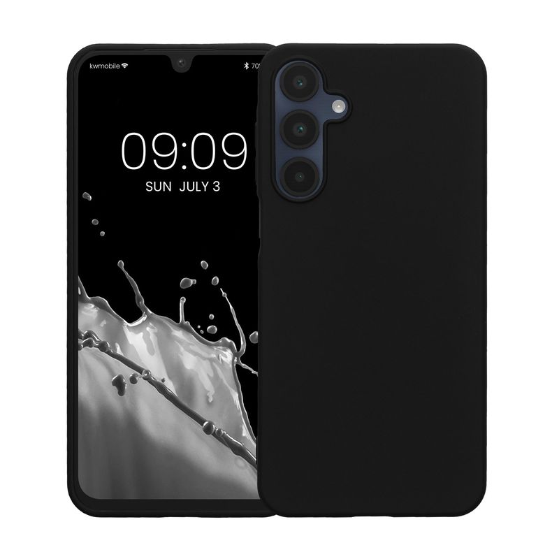 Laptop, Telefoane si Tablete - Telefoane mobile si accesorii - Accesorii Telefoane - Huse telefoane - Husa Kwmobile pentru Samsung Galaxy A16 5G, incarcare wireless, TPU, negru - Infinity.ro