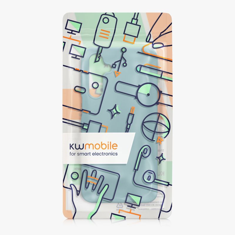 Laptop, Telefoane si Tablete - Telefoane mobile si accesorii - Accesorii Telefoane - Huse telefoane - Husa Kwmobile pentru Samsung Galaxy A16 5G, incarcare wireless, silicon, albastru - Infinity.ro