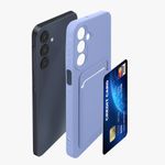 Laptop, Telefoane si Tablete - Telefoane mobile si accesorii - Accesorii Telefoane - Huse telefoane - Husa Kwmobile pentru Samsung Galaxy A16 5G, incarcare wireless, buzunar card, silicon, mov - Infinity.ro
