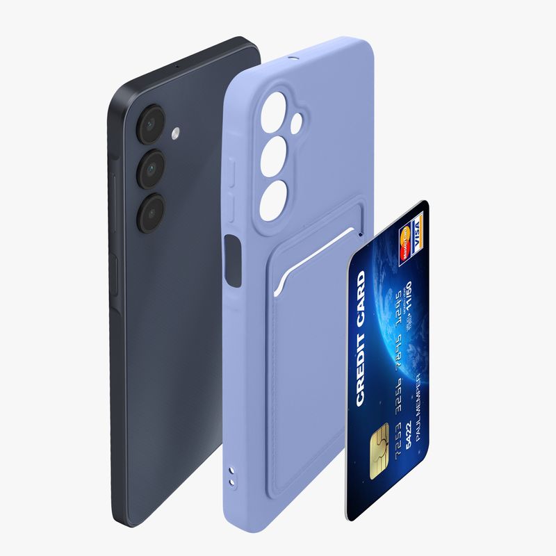 Laptop, Telefoane si Tablete - Telefoane mobile si accesorii - Accesorii Telefoane - Huse telefoane - Husa Kwmobile pentru Samsung Galaxy A16 5G, incarcare wireless, buzunar card, silicon, mov - Infinity.ro