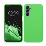 Laptop, Telefoane si Tablete - Telefoane mobile si accesorii - Accesorii Telefoane - Huse telefoane - Husa Kwmobile pentru Samsung Galaxy A16 5G, incarcare wireless, silicon, verde - Infinity.ro