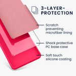 Laptop, Telefoane si Tablete - Telefoane mobile si accesorii - Accesorii Telefoane - Huse telefoane - Husa Kwmobile pentru Samsung Galaxy A16 5G, incarcare wireless, silicon, roz neon - Infinity.ro