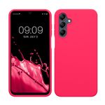 Laptop, Telefoane si Tablete - Telefoane mobile si accesorii - Accesorii Telefoane - Huse telefoane - Husa Kwmobile pentru Samsung Galaxy A16 5G, incarcare wireless, silicon, roz neon - Infinity.ro