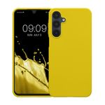 Laptop, Telefoane si Tablete - Telefoane mobile si accesorii - Accesorii Telefoane - Huse telefoane - Husa Kwmobile pentru Samsung Galaxy A16 5G, incarcare wireless, TPU, galben - Infinity.ro