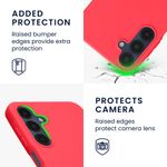 Laptop, Telefoane si Tablete - Telefoane mobile si accesorii - Accesorii Telefoane - Huse telefoane - Husa Kwmobile pentru Samsung Galaxy A16 5G, incarcare wireless, TPU, roz neon - Infinity.ro