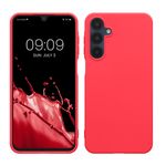 Laptop, Telefoane si Tablete - Telefoane mobile si accesorii - Accesorii Telefoane - Huse telefoane - Husa Kwmobile pentru Samsung Galaxy A16 5G, incarcare wireless, TPU, roz neon - Infinity.ro