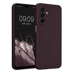 Laptop, Telefoane si Tablete - Telefoane mobile si accesorii - Accesorii Telefoane - Huse telefoane - Husa Kwmobile pentru Samsung Galaxy A17 4G, anti-alunecare, silicon, mov - Infinity.ro