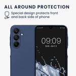 Laptop, Telefoane si Tablete - Telefoane mobile si accesorii - Accesorii Telefoane - Huse telefoane - Husa Kwmobile pentru Samsung Galaxy A16 5G, protectie la zgarieturi, silicon, albastru - Infinity.ro