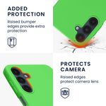 Laptop, Telefoane si Tablete - Telefoane mobile si accesorii - Accesorii Telefoane - Huse telefoane - Husa Kwmobile pentru Samsung Galaxy A16 5G, incarcare wireless, TPU, verde - Infinity.ro