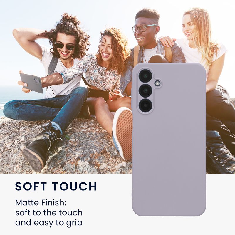 Laptop, Telefoane si Tablete - Telefoane mobile si accesorii - Accesorii Telefoane - Huse telefoane - Husa Kwmobile pentru Samsung Galaxy A16 5G, protectie la zgarieturi, silicon, mov - Infinity.ro