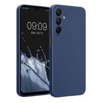 Laptop, Telefoane si Tablete - Telefoane mobile si accesorii - Accesorii Telefoane - Huse telefoane - Husa Kwmobile pentru Samsung Galaxy A16 5G, protectie la zgarieturi, silicon, albastru - Infinity.ro