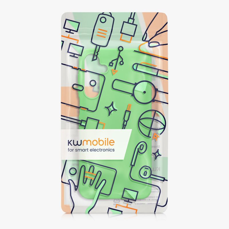 Laptop, Telefoane si Tablete - Telefoane mobile si accesorii - Accesorii Telefoane - Huse telefoane - Husa Kwmobile pentru Samsung Galaxy A16 5G, incarcare wireless, TPU, verde - Infinity.ro